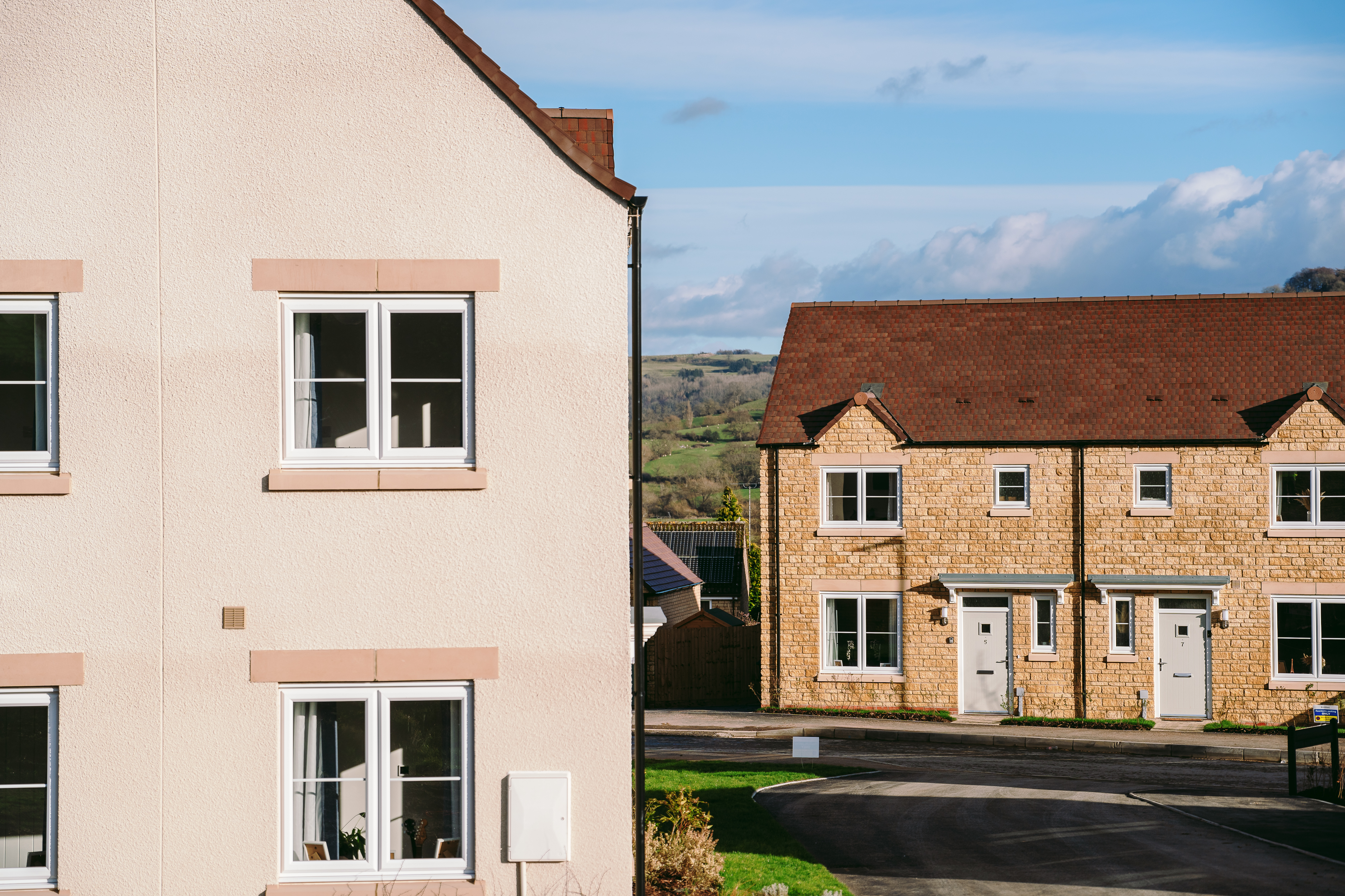 image of new build homes