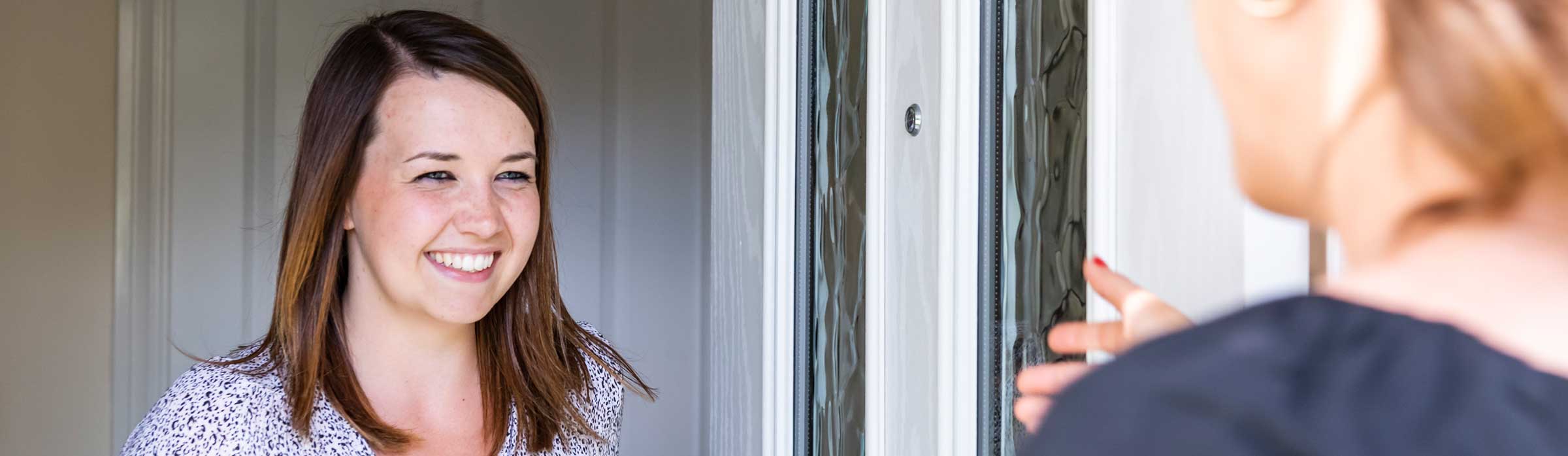 tenant at the front door