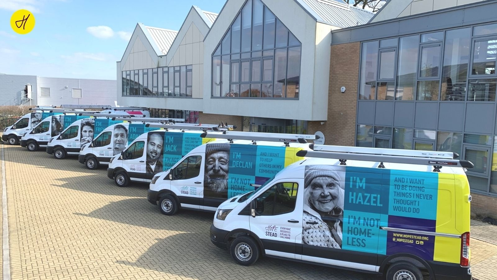 Image of Hopestead charity vans